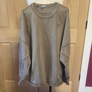 Gymshark Long Sleeve Tee - Taupe